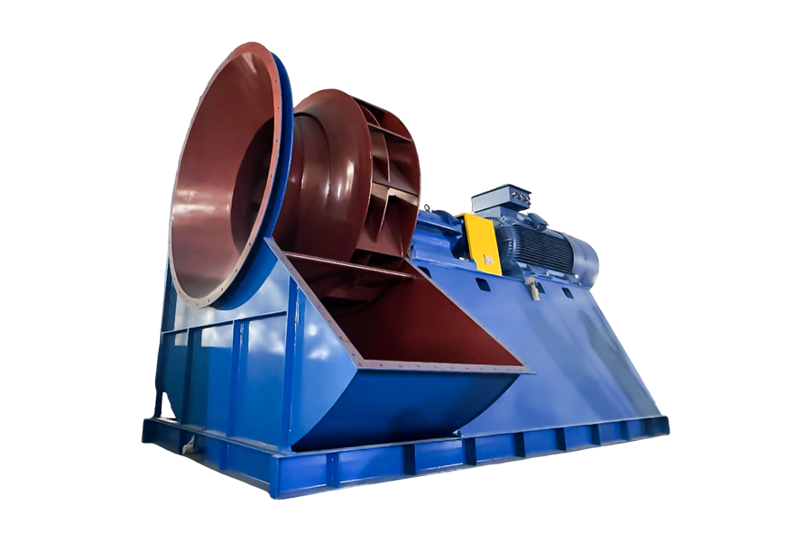 Induced draft fan (suction fan) for boiler systems