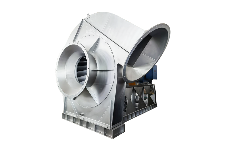 Environmental protection industry - solid and liquid waste rotary kiln treatment system Induced draft fan