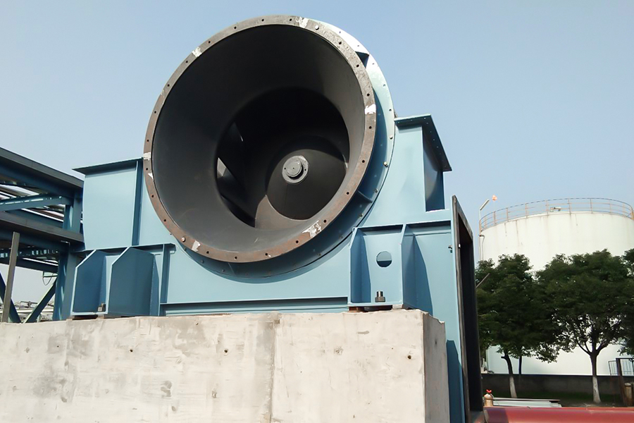 Building materials industry - cement rotary kiln exhaust fan