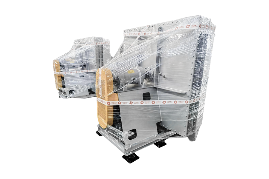 Environmental protection industry - solid and liquid waste rotary kiln treatment system Volatile fan