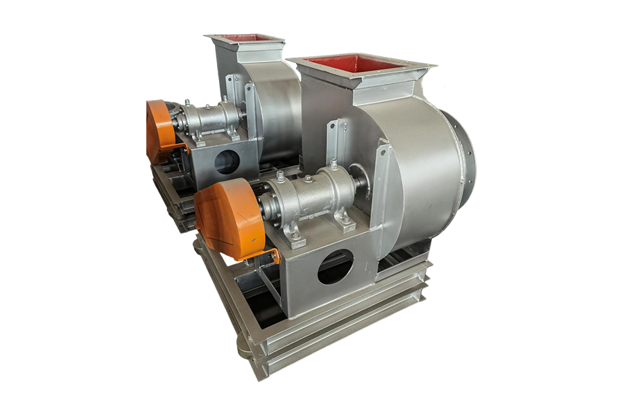 Tube bundle fan for food industry